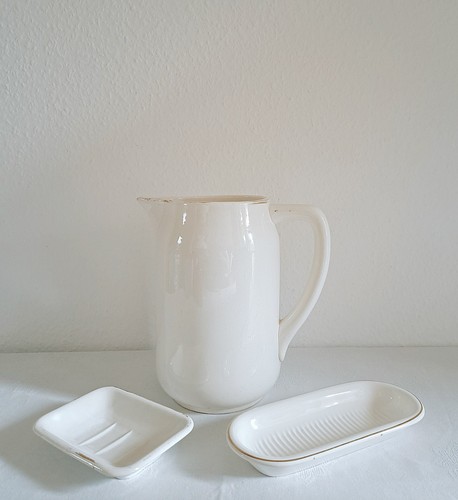 Antikes waschset waschgarnitur - waschset,